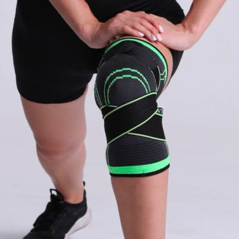 Adjustable 3D Knee Support Band Patella Gel Pad, Anti-Slip Grip & 360° Compression - Image 2