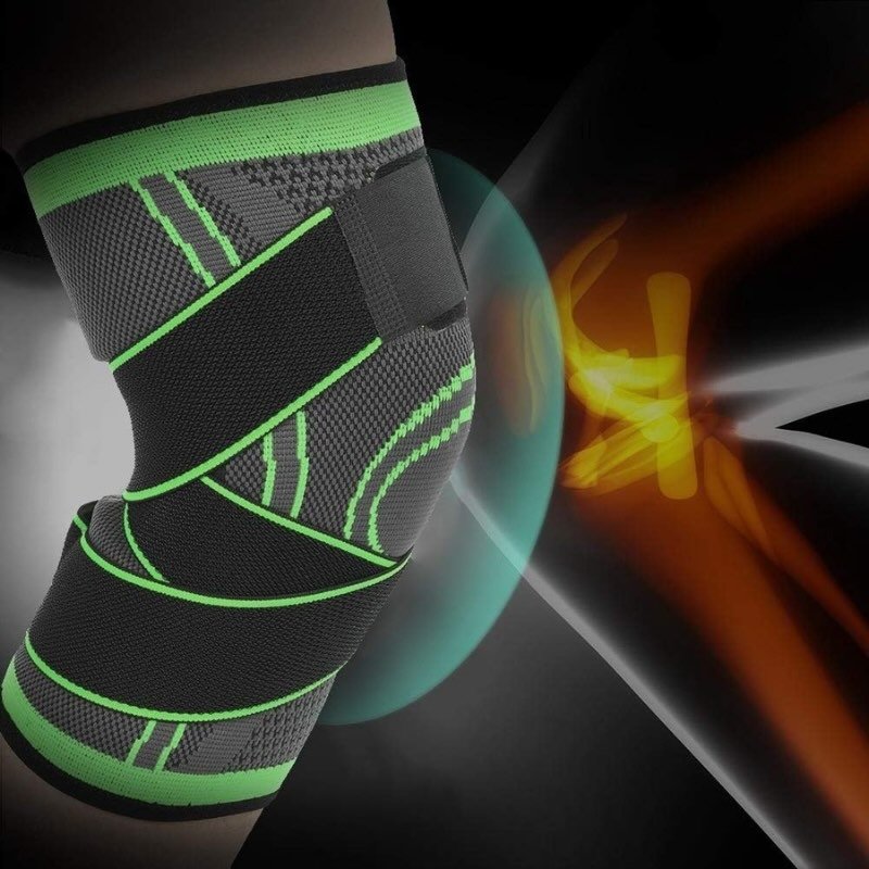 Adjustable 3D Knee Support Band Patella Gel Pad, Anti-Slip Grip & 360° Compression - Image 6